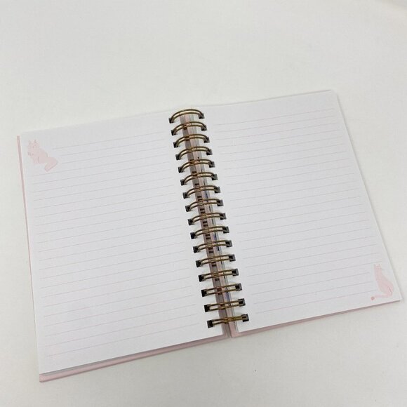 LADY JAYNE | Life is better with a Cat Spiral Bound Journal Pink - Picture 4 of 4